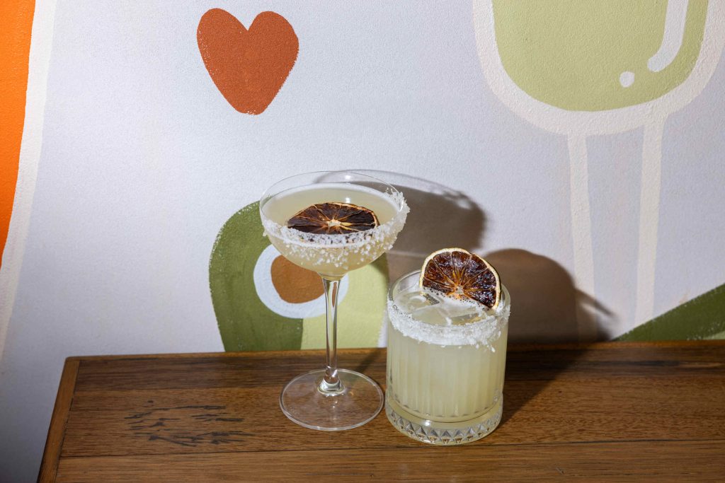 image of two margaritas at Bottomless Brunch at Poca Madre